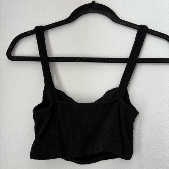 ZARA Ribbed Crop/Bralette Top - Picture 5 of 5